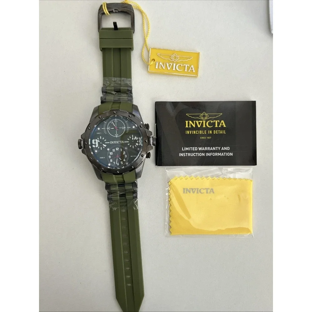 Invicta Coalition Forces Men's 50mm Chronograph Military Watch 39356 MSRP $1,095